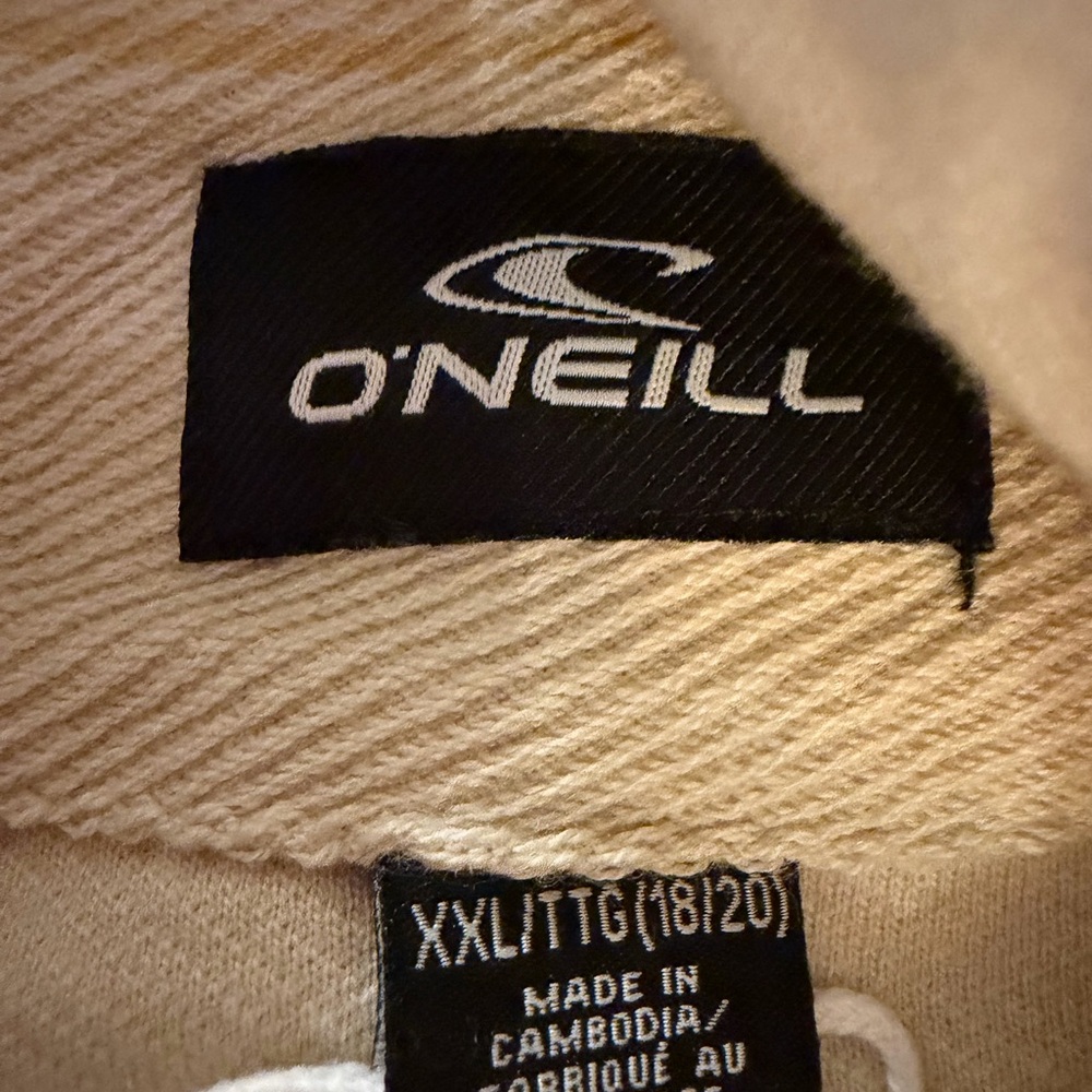 O'Neill Cream Knit Sweater XXL
